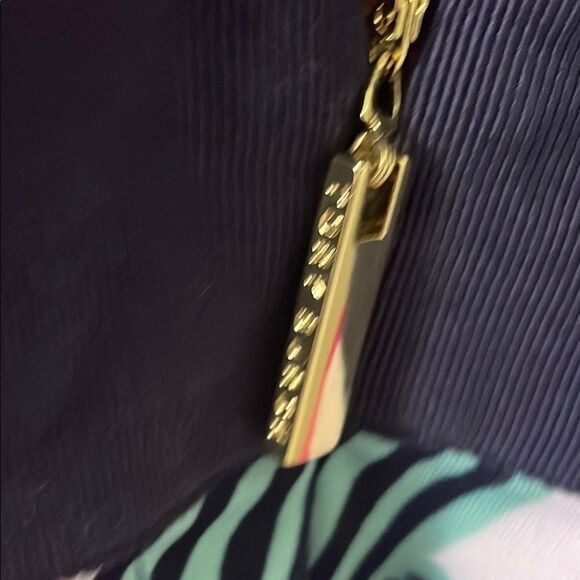 Tory Burch Pink and Green Patterned Dress - Picture 7 of 7